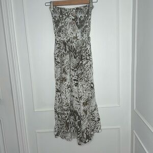 Blue Island Midi Romper